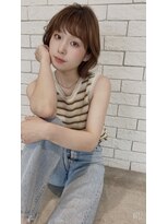 トゥーリ(tuuli)&nbsp;tuuli☆20代30代40代ベビーバングショコラベージュワンカール