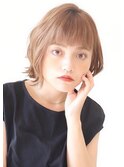 【 Ｉ. 】動きがある外はね切りっぱなしミニボブ　川口
