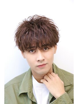 オーシャントーキョー 大阪(OCEAN TOKYO) 波巻きパーマメンズツイストスパイラルパーマツーブロック