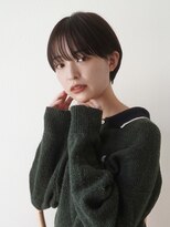 ガーランドギンザ(Garland Ginza)&nbsp;マッシュショートグレージュカラー大人可愛い