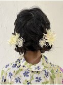 梅田浴衣レンタル　ヘアセット　花火大会　推し活