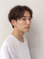 ソワー(SOWER)&nbsp;ツーブロックマッシュ無造作パーマ