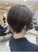30代40代50代耳かけショートメンズライクハンサムショートカット