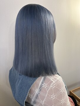 ココルアナ(coco luana) ブルー/韓国/ケアブリーチ/髪質改善/ハイトーン/学割