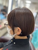 美容室 ケン(KEN)&nbsp;【髪質改善】カラー+トリートメント。ショートスタイルでも○