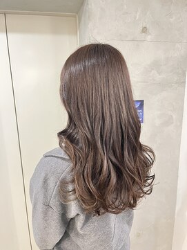デューヘアー(due hair) 透明感グレージュカラー
