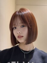 ロンドブルーム 天神大名店(Lond Bloom) 10代20代30代韓国ボブ髪質改善切りっぱなしボブ似合わせカット
