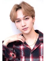 ハバナ 渋谷(HAVANA) フェザーパーマ/メンズショート/センターパート