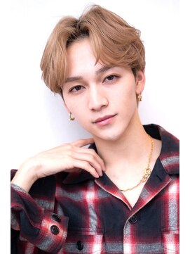 ハバナ 渋谷(HAVANA) フェザーパーマ/メンズショート/センターパート