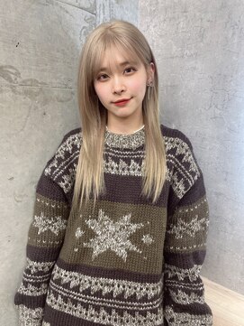 アロ 大阪梅田(alo) 【momoa】ハイトーンミルクティー