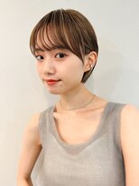 メモリーズ 銀座(Memories)&nbsp;白髪ぼかしハイライト脱白髪染め白髪ぼかし大人ショート絶壁解消