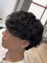 フィフス(fifth) 再現性高い波巻きスパイラルパーマ×刈り上げマッシュ