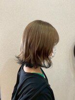 アグランテトラ 野田阪神店(a Gland tetra)&nbsp;結べるボブ☆外ハネマロンベージュ大人可愛い☆20代30代