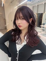 ロンドルピナス 小倉(Lond Lupinus)&nbsp;顔型別ヘアスタイル特集 /チェリーブラウン /ミニウルフ/北九州