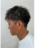 ツイストパーマで動きと立体感をプラス