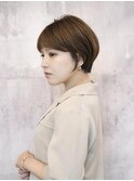 20代30代40代/丸みショート/清澄白河/森下