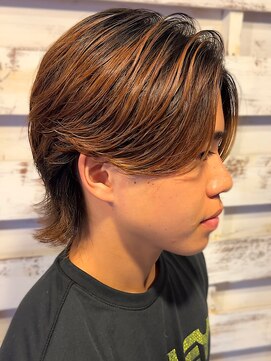 グランデュール 静岡駅前店(GRANDEUR) 色気抜群!強め毛流れパーマ/静岡ニュアンスパーマ
