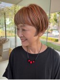 ミセス50代60代　ブレンドデザインカラー