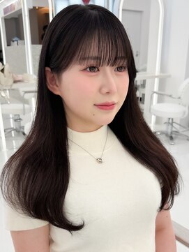 コア プラス 立川(COA PLUS) 韓国風レイヤーカット髪質改善ダブルカラーハッシュカット