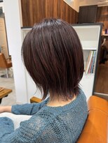 アムレヘアーエタ(amule hair eta)&nbsp;【amule hair eta】ツヤボルドー×髪質改善　30代/40代