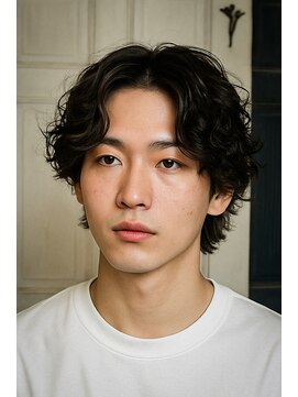 ヘアー グランジ プラス(hair Glunge Plus) 【綾野剛風風ニュアンスパーマ】