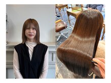 “上村　楓“   スタイリスト／Aujua ソムリエ所得／髪のお悩み／髪質改善はお任せください！