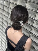 IRIS☆お呼ばれシンプル上品アップ