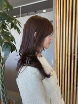 ニール(niil)&nbsp;【REINA】春っぽブラウンとレイヤーカット