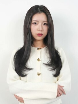 ニュウ(niw) 金沢美容室/niw/金沢駅西/レイヤーカット/韓国/艶髪