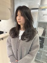 クス(KUsU) レイヤーカット/ハッシュカット/グレージュ