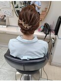 お呼ばれヘア～アップ