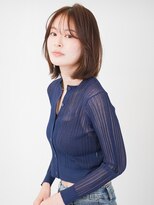 ニューヨークニューヨーク 三宮駅前店(NYNY)&nbsp;大人レイヤーボブ+ダークブラウン