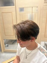 デジャヴ ヘアー アンド スペース 西千葉(dejave hair&space)&nbsp;センターパート20代30代40代メンズカット眉毛Men's西千葉
