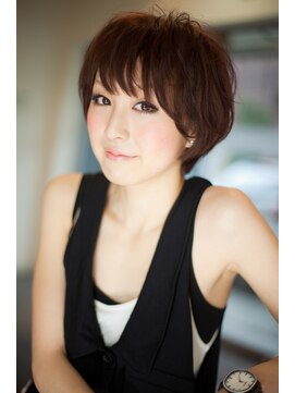 アッシュタカサキ(ash takasaki) *・.ash takasaki.・*30代40代☆ナチュラルカール大人ショート