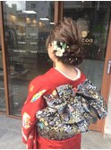 Nicoaの和装スタイル★成人式や卒業式に★