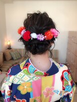 サエラクワトロ 卒業式☆袴ヘア