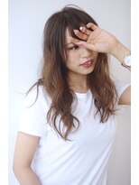 ビーハイブ 一番町店 アヴェダ(BEHIVE)&nbsp;大人かわいいセミロング無造作カール