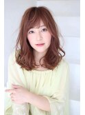 【FORTE 表参道店】お手入れ簡単☆シフォンパーマミディ