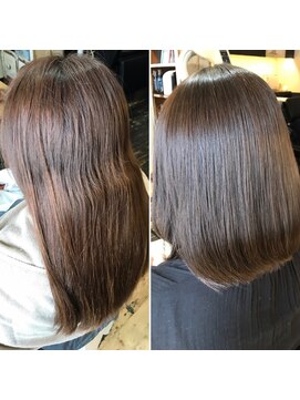 ヒート バイ アンカットラウンジ 渋谷(HEAT by UNCUT&LOUNGE) お客様スタイル オイル縮毛矯正【HEAT by UNCUT&LOUNGE】