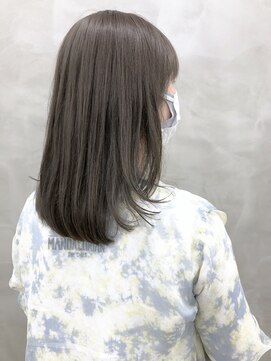スー 渋谷(suu) ＊【SUN】ブリーチなしイルミナで作るグレージュ