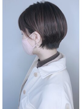 モリオフロムロンドン 原宿本店(morio from London) 【morio 原宿】大人女子向け　丸みショート♪