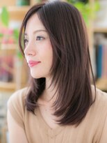 カバーヘア イヴ 戸頭店(COVER HAIR EVE)&nbsp;★ピンクベージュニュアンス小顔ワンカール20代30代40代★7