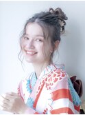 浴衣着付け/お団子アレンジ