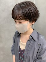テトヘアー(teto hair) マッシュショート、グレージュ、アッシュブラウン、ワイドバング