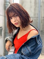 オースティン 錦糸町(AUSTIN) AUSTIN☆大人かわいい前髪セシルカットココアブラウンネオウルフ