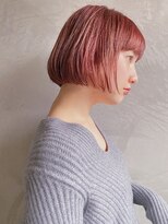 ベル 新宿(Belle)&nbsp;艶髪！さらっとまとまる小顔ハイトーンボブ♪【新宿】