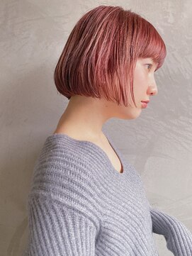 ベル 新宿(Belle) 艶髪！さらっとまとまる小顔ハイトーンボブ♪【新宿】