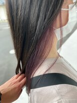 シャルムヘアー(charme hair) イヤリングパープル