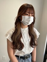 ツキ 横浜店(tuki)&nbsp;インナーカラーイヤリングカラーブリーチ髪質改善トリートメント