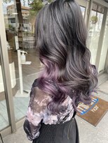 ミニム ヘアー(minim hair)&nbsp;【minim×日比】インナーカラー　ラベンダーピンク